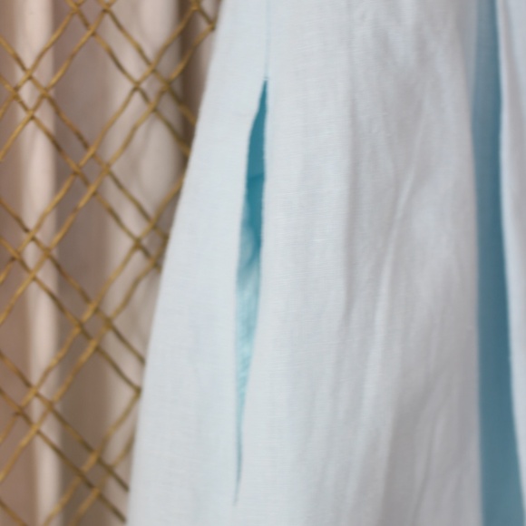 Anne Klein Linen Midi Flare Dress - Picture 5 of 5